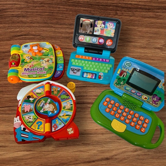 Bundle of 4 Interactive Learning Toy Set for Kids - Multicolor - Picture 1 of 6